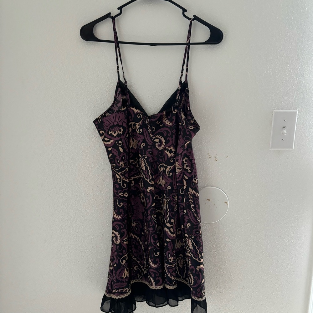 Intimates Apartment 9 Classy Black, Purple,Tan, Paisley. Subtly sexy.
